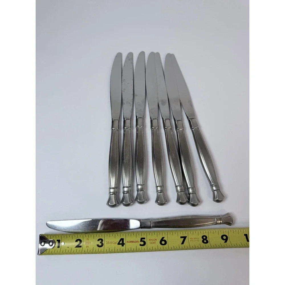 Oneida Act II Cube Dinner Knife Knives 9 1/4